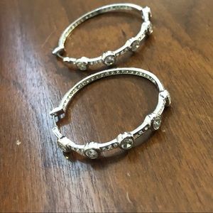 Juicy Couture rhinestone earrings